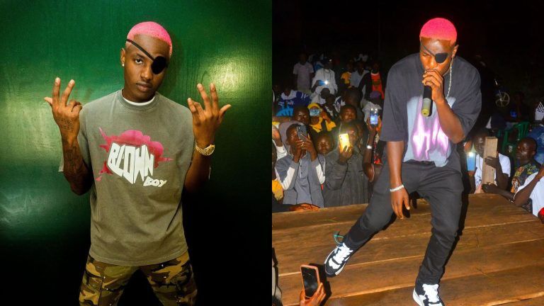 From left to right: Nigerian singer and Afrobeat sensation Ruger and his impersonator Ruger wa Kayole