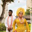 Veekee James and Femi Traditional wedding [Instagram/veekeejames]