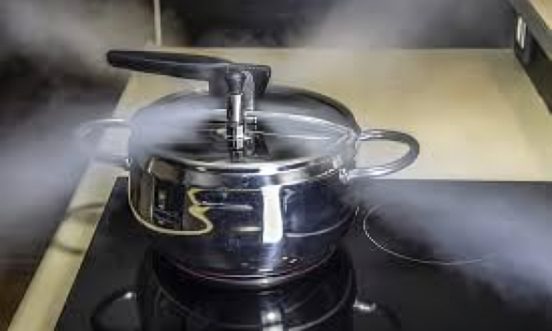 A pressure cooker