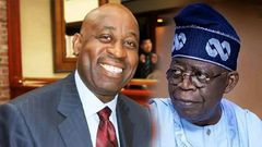 Dele Alake and Bola Tinubu