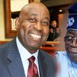 Dele Alake and Bola Tinubu