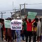 Protesting youths in Niger State wants fuel subsidy back.