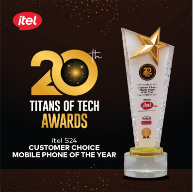 itel triumphs at Titans of Technology Awards 2024, bags 3 awards