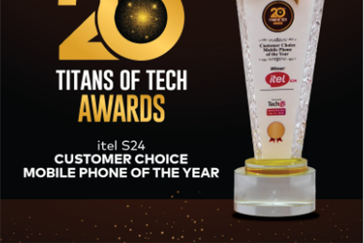 itel triumphs at Titans of Technology Awards 2024, bags 3 awards