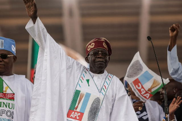 President Bola Tinuubu welcomes his party's victory in the Edo governorship election.