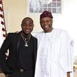 Davido and his father [Vanguard]