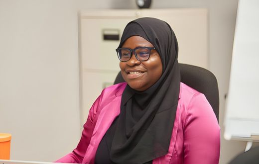 Rahmah Aderinoye, co-founder and CEO of Rashak Farms. [Business Insider Africa]