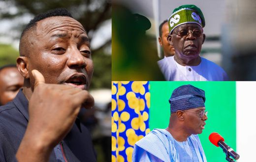 The thugs were alleged to be linked to President Bola Tinubu and Gov Babajide Sanwo-Olu of Lagos State. [Facebook/Getty Images]