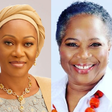 Her Excellency Mrs. Oluremi "Remi" Tinubu and Nigerian Music legend, Onyeka Onwenu [Pulse.ng]
