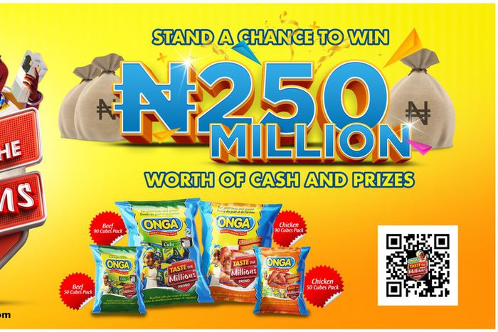 Onga launches Taste the Millions Promo with ₦250m worth of cash and prizes to be won