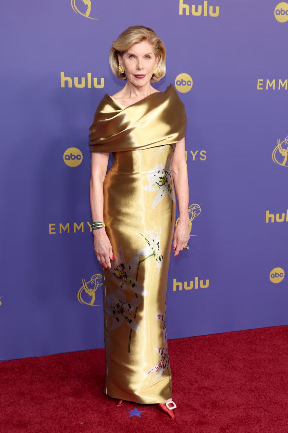 Christine Baranski at the Emmy Awards [Gettyimages]