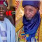 L-R: President Bola Tinubu and  Alhaji Isa Muhammad Bawa, the Sarkin Gobir of Gatawa District in Sokoto State.