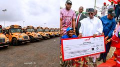 Gov Fintiri disburses ₦500m to 10,000 Adamawa women, inaugurates 31 busses [X:@GovernorAUF]