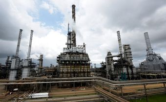 The Port Harcourt refinery is Nigeria's oldest, built in 1965, nine years after crude was first found under the marshy soil and creeks of the delta, where the Niger river meanders to the Gulf of Guinea. [Getty Images]