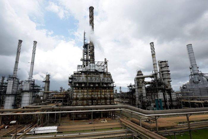The Port Harcourt refinery is Nigeria's oldest, built in 1965, nine years after crude was first found under the marshy soil and creeks of the delta, where the Niger river meanders to the Gulf of Guinea. [Getty Images]