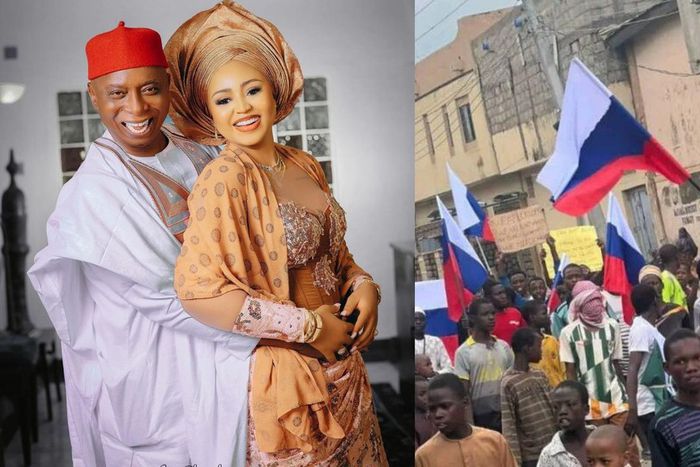 Yes, I'm privileged - Senator's wife maintains protest stand amid Russian flag row