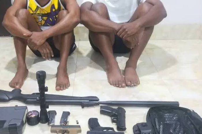 The suspects were arrested with multiple ammunitions [Platform Times]