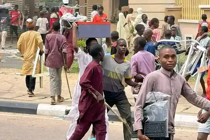 Looting and violence erupt as Kano youths protest with weapons. [Premium Times]