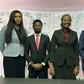 L-R: Head of Corporate Services, EnterpriseNGR Professional Advocacy Group Ltd/Gte, Uchechi Oluwole-Akinwale;  Head of Research, Omotayo Muritala; Chief Executive Officer, Obi Ibekwe; and Director of Policy and Public Affairs, Lami Adekola at the offic...