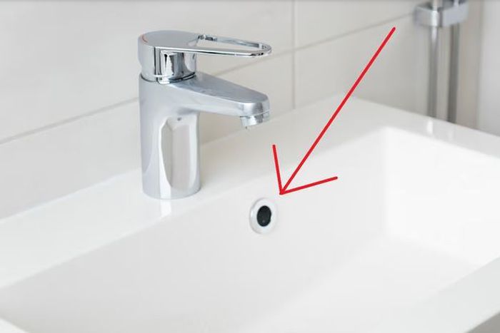Ever wondered what the small hole in your sink is for?