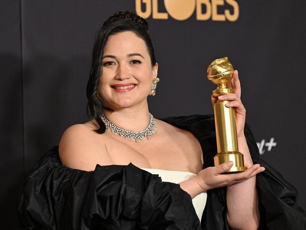 Lily Gladstone is the first Indigenous actress to win a Golden Globe.