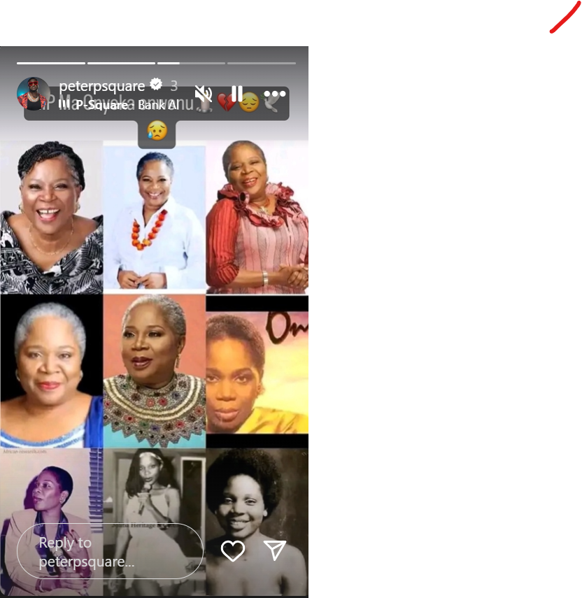 Peter Okoye's post [Instagram/peterpsquare]