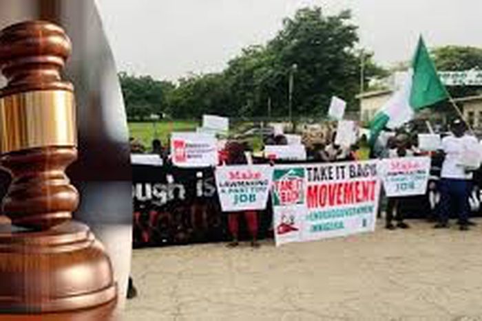 More reactions trail judge’s order restricting protesters to MKO stadium [quick news africa]