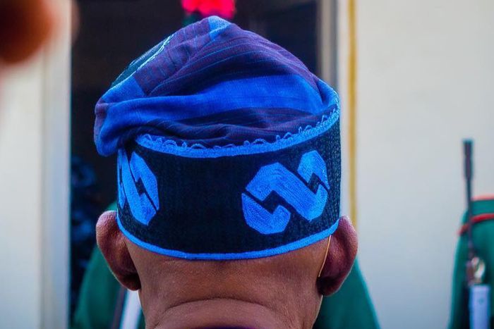Bola Ahmed Tinubu's iconic cap. [Facebook]