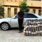 Some drugs intercepted by the NDLEA officers and men