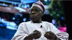 Former President Olusegun Obasanjo. [Getty Images]