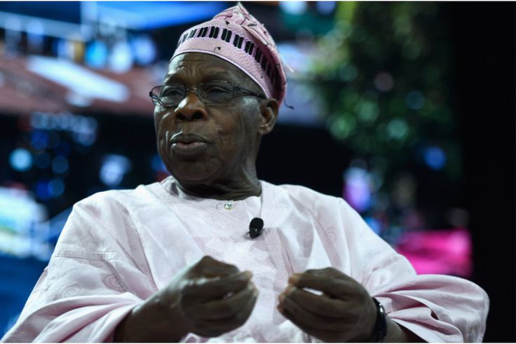 Former President Olusegun Obasanjo. [Getty Images]