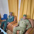 Nigerian Chief of Defence Staff (CDS), Gen. Christopher Musa and Nigerien Chief of Defence Staff, Gen. Mousa Barmo [NAN]