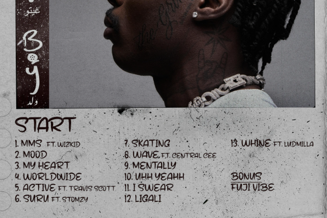 Asake - 'Lungu Boy' tracklist