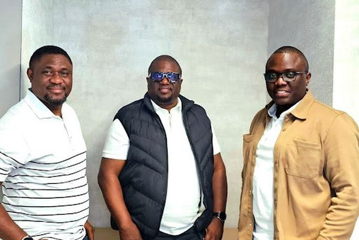 L-R: John Shaibu, Senior VP, Customer Engagement, Cofounder Treepz, Johnny Enagwolor, COO & Cofounder, Treepz & Onyeka Akumah, Founder & CEO, Treepz.