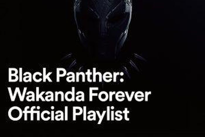 Black Panther: Wakanda Forever official playlist cover.