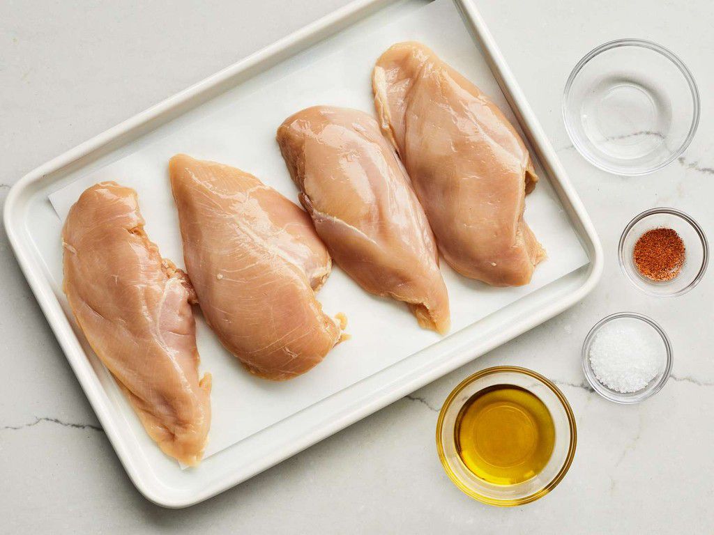 Prep the chicken [Allrecipes]
