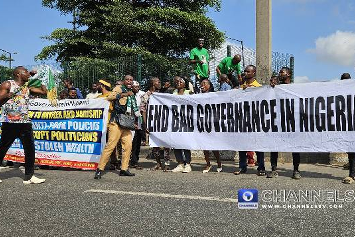 Protesters leaders end demonstrations in Lagos after Tinubu's address [Channels TV]