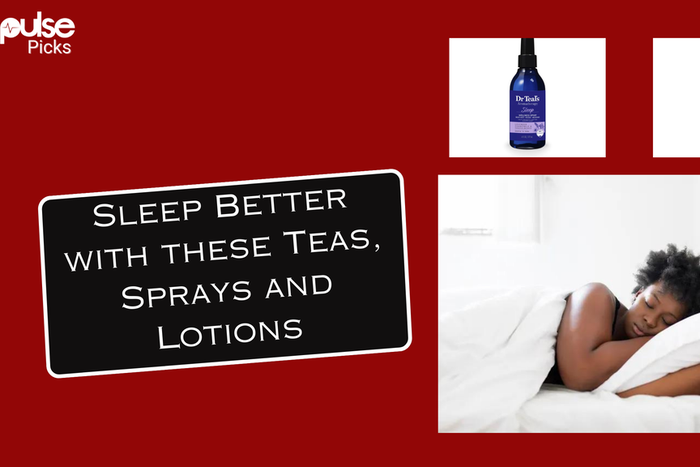 Sleep Better with these Teas, Sprays and Lotions