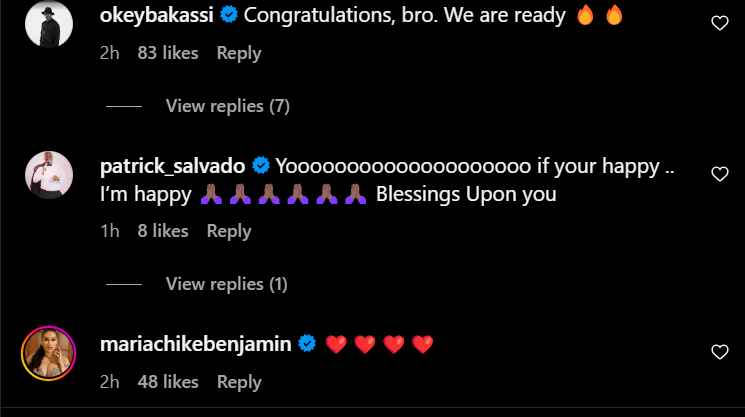 Some comments on Basketmouth's post [Instagram/Basketmouth]