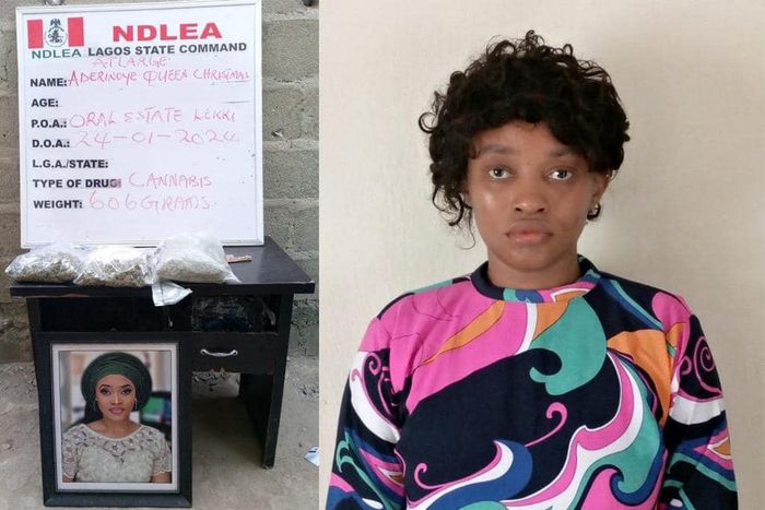Drug Dealing: Ex-beauty queen surrenders to NDLEA after 8 months in hiding [Facebook:NDLEA]