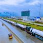 NPPC sends 300 trucks to lift petrol from Dangote Refinery, Lagos clears traffic [X:@nnpclimited]