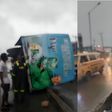 Netizens confirmed that the BRT carrying over 50 passengers was enroute Lagos island from Iyana ipaja before the fatal accident. [X, formerly Twitter]