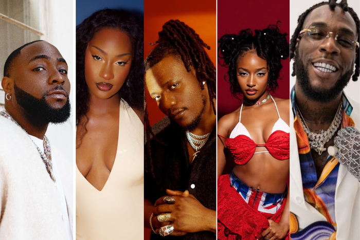 Burna Boy, Tems, Ayra Starr, Davido, Lojay, Pheelz nominated for 2024 VMAs