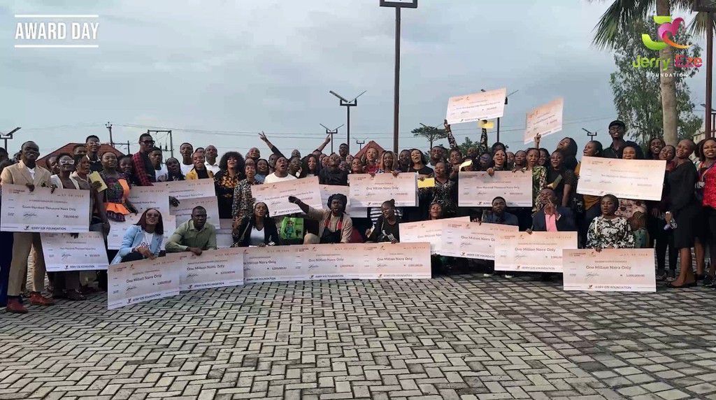 Pastor Jerry Eze awards ₦100m in business grants to over 100 young entrepreneurs