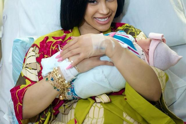 The good news comes amid her divorce proceedings with Offset [Instagram/IamcardiB]