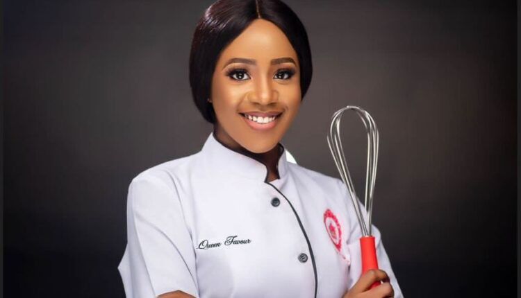 Nigerian pastry chef, Favour Ikedinma