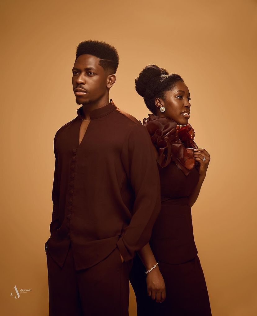 Moses Bliss and Marie pre-wedding pictures [Instagram/mosesbliss]