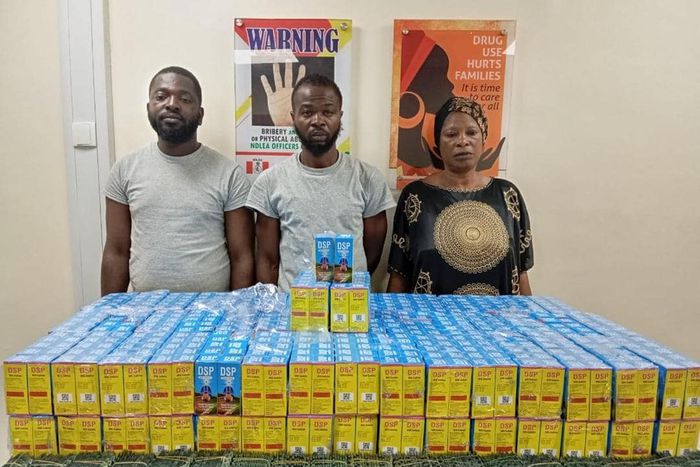 NDLEA arrests businesswoman, auto parts dealer, over UK-bound cocaine  [Facebook:NDLEA]