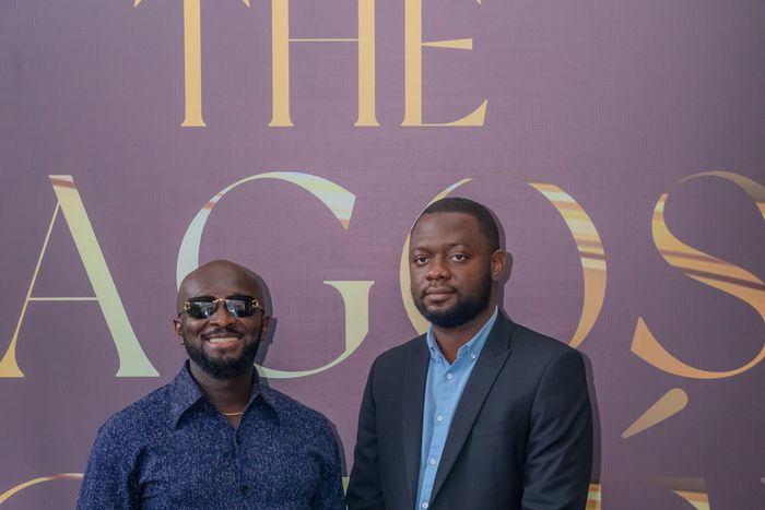 L-R: Kojo Soboh; Founder, EMY Africa, Oluwatobi Abimbola ; Head of Marketing Mercedes-Benz Nigeria/Weststar Associates Limited