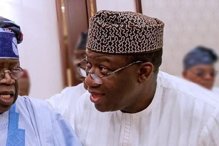 Bola Tinubu and Kayode Fayemi. (Daily Post)